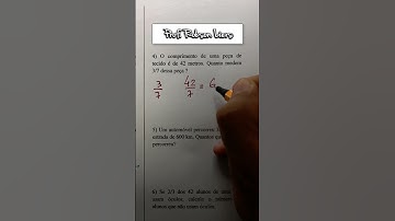Problema com fração #4  -  Prof Robson Liers