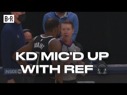 Kevin Durant's Mic'd Up Exchange With This Ref Was Real