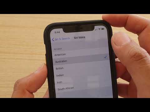 iPhone 11 Pro: How to Change Siri Voice to Male / Female / Accent