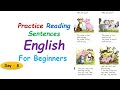 Practice Reading Sentences Day- 8  |english practice | English Reading Practice for beginners