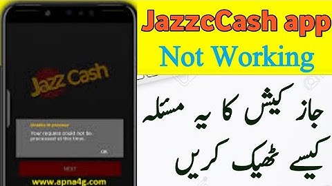 JaazCash App Not Working || Please Update Your App Problem Solution || JazzCash App New Update