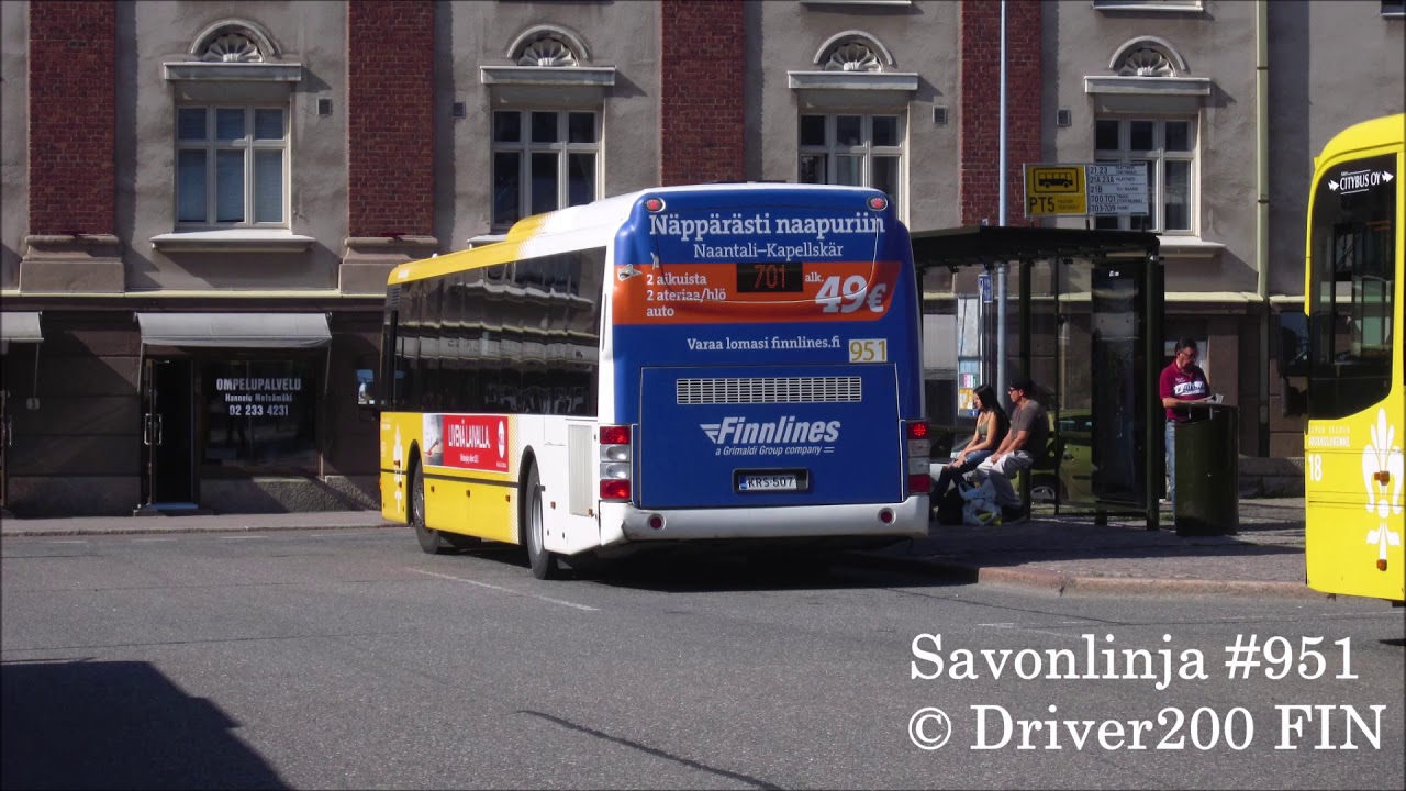 🔉 Singing Ecomat! | Lahti Scala / Scania K230UB | Savonlinja 951 (ZF)