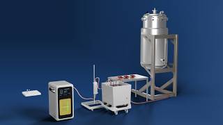 Krakatoa K500 Media & Buffer Manufacturing System Process Demo