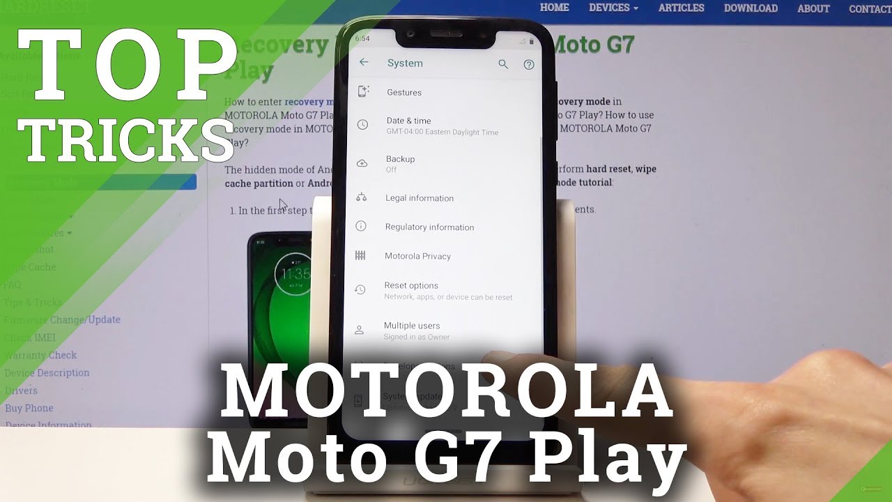  Update  Motorola Moto G7 Top Tricks / Best Tips