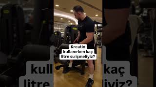 💧 Kreatin kullanırken kaç litre su içmeliyiz