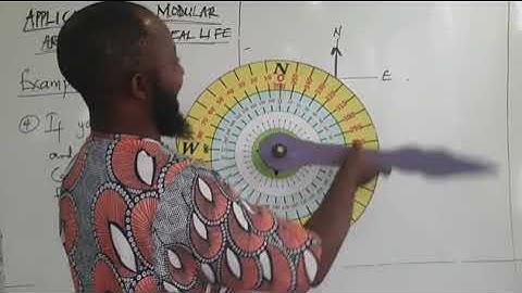 Application of Modular Arithmetic to real life