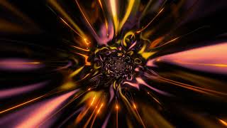 Slow Fire Ripples Calm Lights | Pink & Golden Space Warp VJ Loop | No Sound, 4K