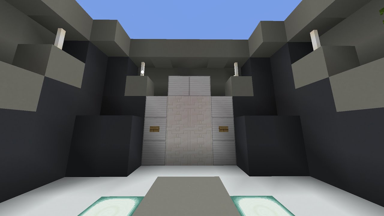 Command block door + lab extension - YouTube