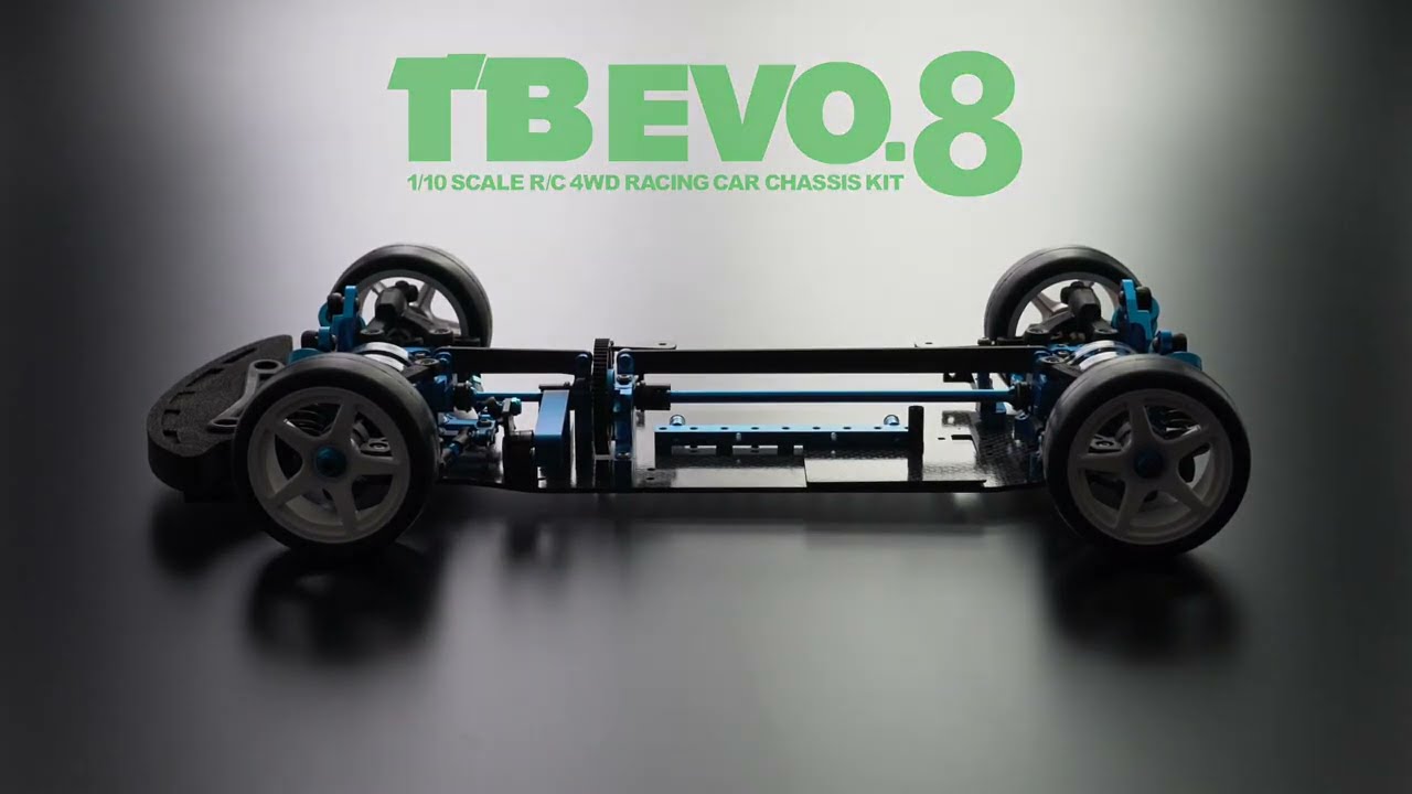 TAMIYA TB EVO.8 1/10スケール RCカー　新品未使用 Tamiya 1/10 R/C Chassis Kit TB Evo 8 Kit | Tower Hobbies