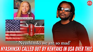 NYASHINSKI CALLED OUT BY ANGRY KENYANS IN THE USA FOR CANCELLING CONCERT AT THE LAST MINUTE!
