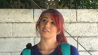 Homeless Woman Interview - Audrey Lives in Her Car with her Boyfriend and 2 Cats