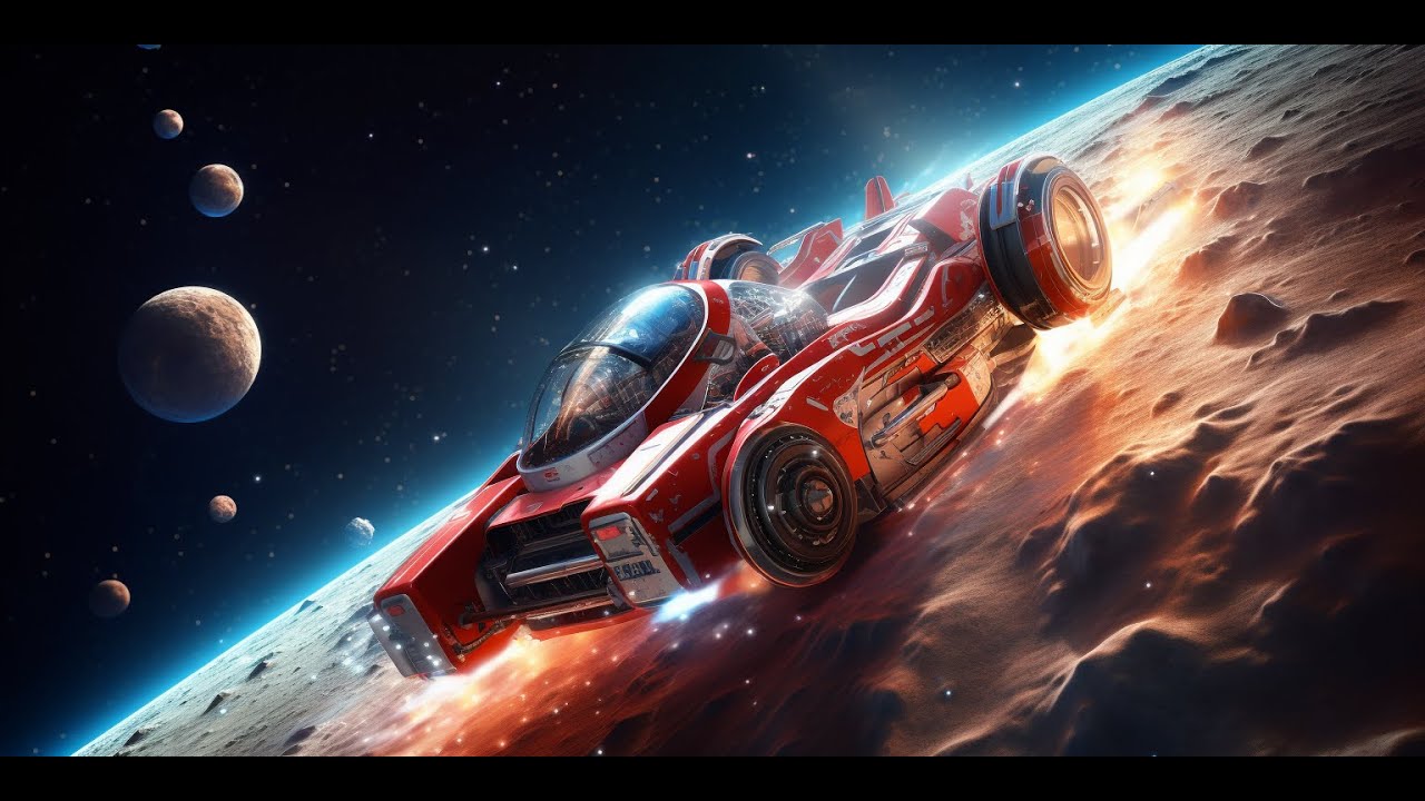 Spacey Racing's Race Car in the Space - YouTube