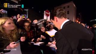 Benedict Cumberbatch Meets The Fans: 2015 BAFTA Film Awards