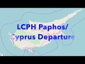 Paphos, Cyprus LCPH departure