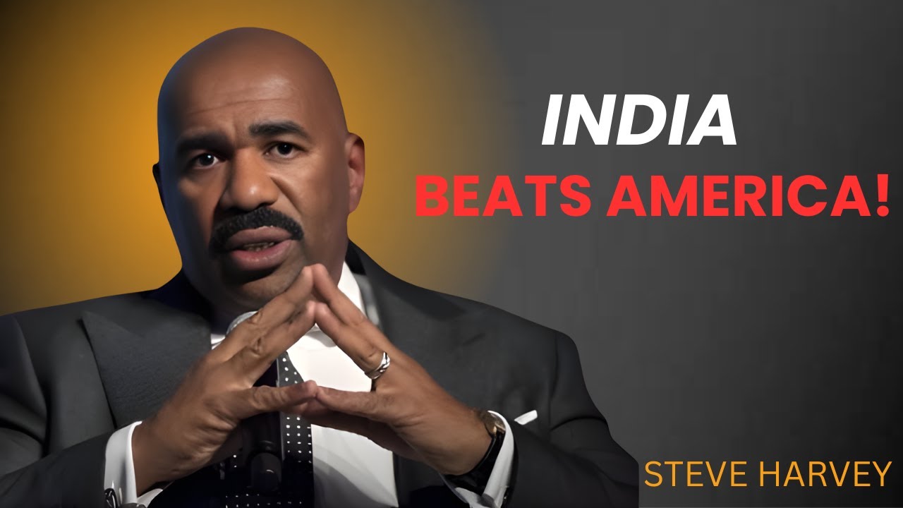 How INDIA is Outsmarting AMERICA and the World – STEVE HARVEY Breaks It Down