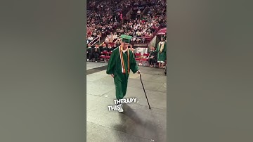 He did the impossible at his graduation 👏