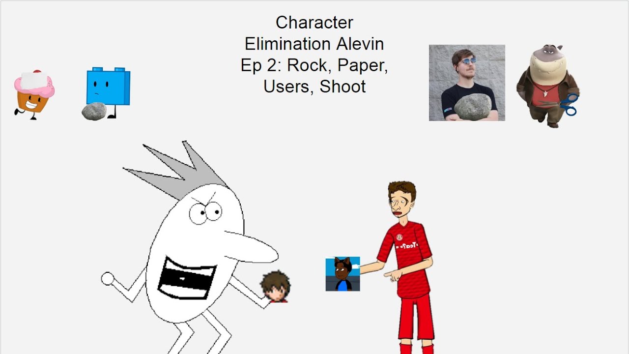 Character Elimination Alevin Ep 2: Rock, Paper, Users, Shoot - YouTube