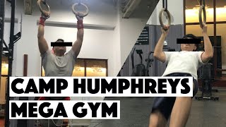 Insider's view of Camp Humphreys' Mega Gym with my brother!
