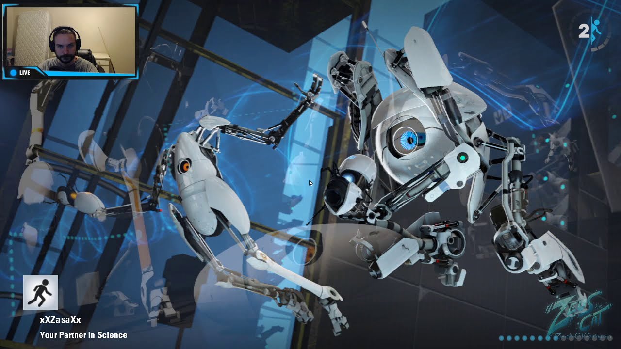 Portal 2 - Co-op Portaling! - Part 2 - YouTube