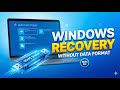 How to Fix Windows Recovery Error Without Formatting | No Data Loss (2026)