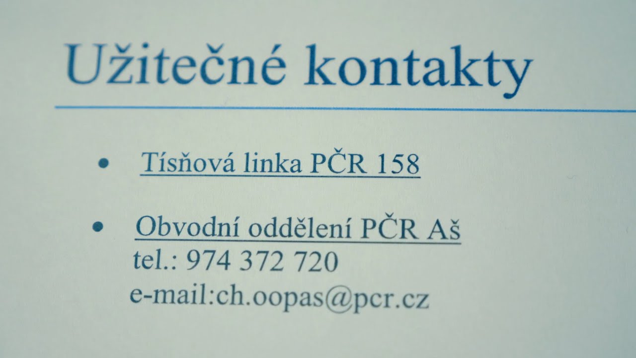 PRO PRÁCI BEZPEČNOSTNÍCH SLOŽEK V AŠI JE DŮLEŽITÉ ZAPOJENÍ VEŘEJNOSTI