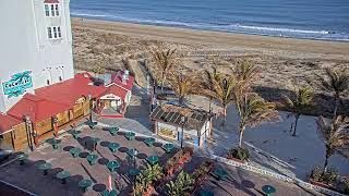 Ocean City Md Live Cam Castle In The Sand Hotel Beach Bar, Palms Patio Views