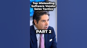 Top Misleading Software Vendor Sales Tactics Part 2