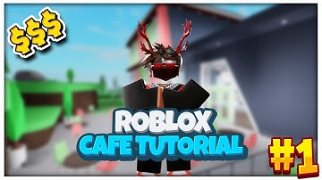 How To Make A CAFE Game In ROBLOX Studio | [PART.1]