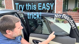 HOW TO REMOVE WINDOW TINT *THE EASY WAY!*