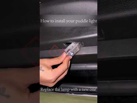 How To Install Cadillac Puddle Light