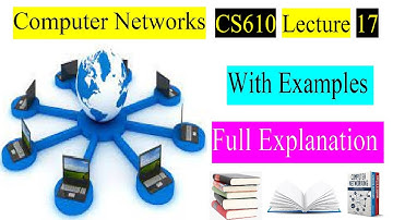 CS610 Lecture 17  | CS610 Lecture No 17 | CS610 Short Lectures Computer Network With Abid Ali