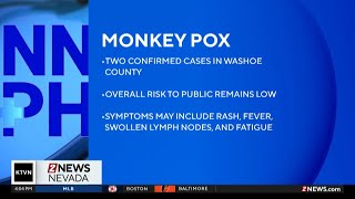 Two cases of Monkey Pox confirmed in Washoe County for the first time since 2022