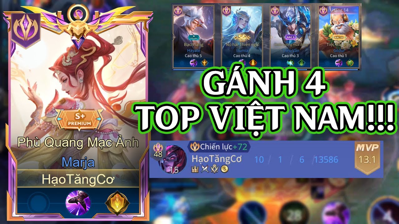 Cầm Marja Lên Tank BẮT LẺ CHỦ LỰC!!! Tại Sao Nên Đánh Tướng Áp Lực Cho Marja? | Liên Quân Mobile