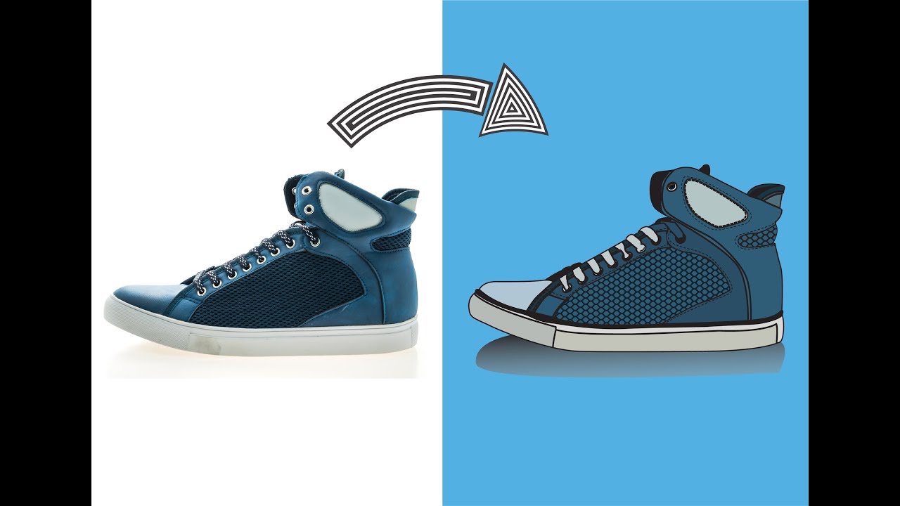 NSDA Level 3 Graphic Design | Adobe Illustrator Tutorial | Create a Flat Design Shoe Vector | ASSET