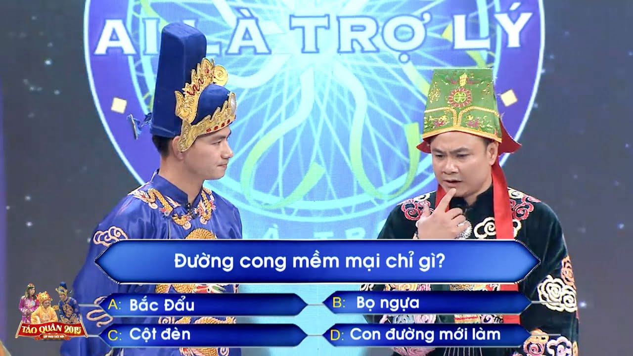 CUỘC THI AI LÀ TRIỆU PHÚ PHIÊN BẢN TÁO QUÂN | TÁO QUÂN 2015 | HÀI TÁO QUÂN | GẶP NHAU CUỐI NĂM