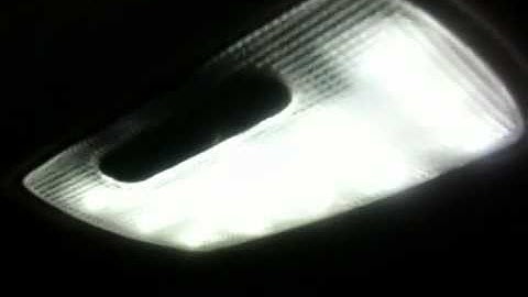 Acura TSX custom LED dome light - Corsomotion custom interior light kit