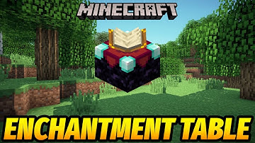 Minecraft: How to Make Enchantment Table