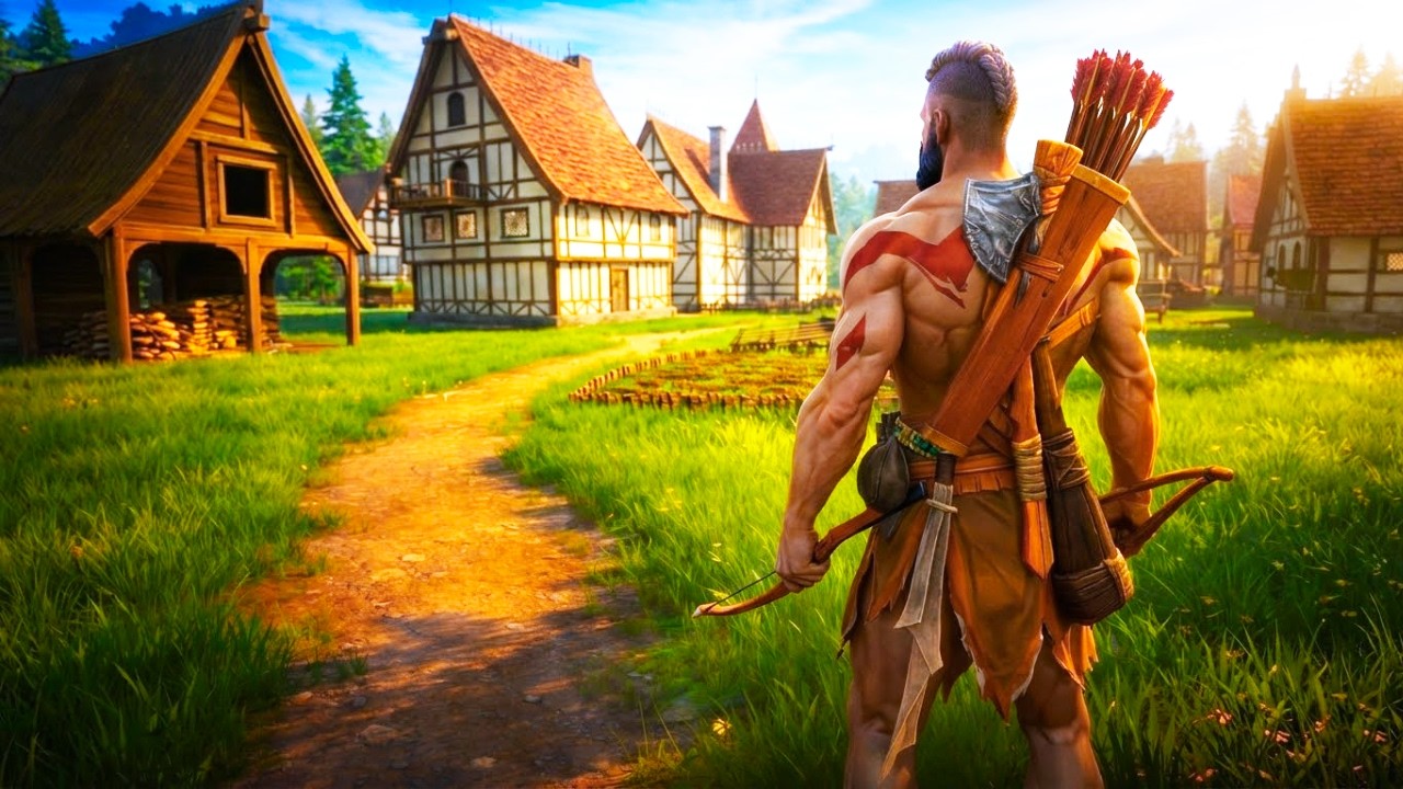 NEW Medieval Survival — Craft, Hunt, Build In This HUGE Open World!