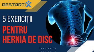 ALEXANDRU ILIE 🚨 5 Exercitii pentru Hernia de Disc Lombară (Kinetoterapie Online)