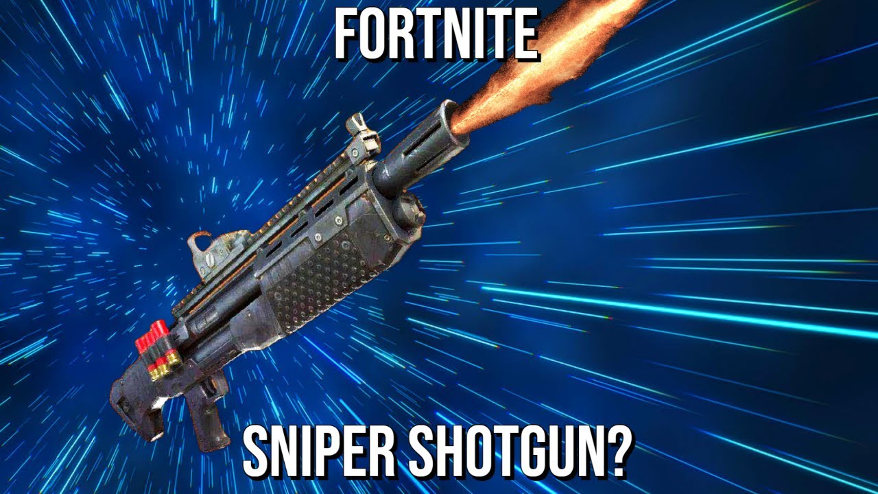 SNIPER SHOTGUN in FORTNITE! 