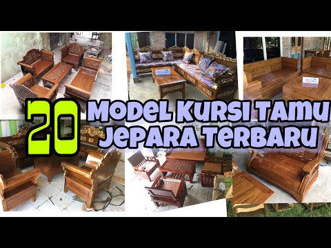 Video: Kursi Elegan & Set Meja Menampilkan Desain Asli