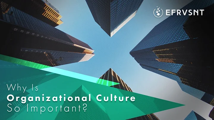 Why Is Organizational Culture So Important? - Efrvsnt
