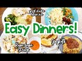 ✨ 5 DELICIOUS &amp; QUICK DINNER IDEAS! 🍝