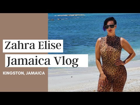 Jamaica Travel Vlog Part 1 Kingston Zahra Elise