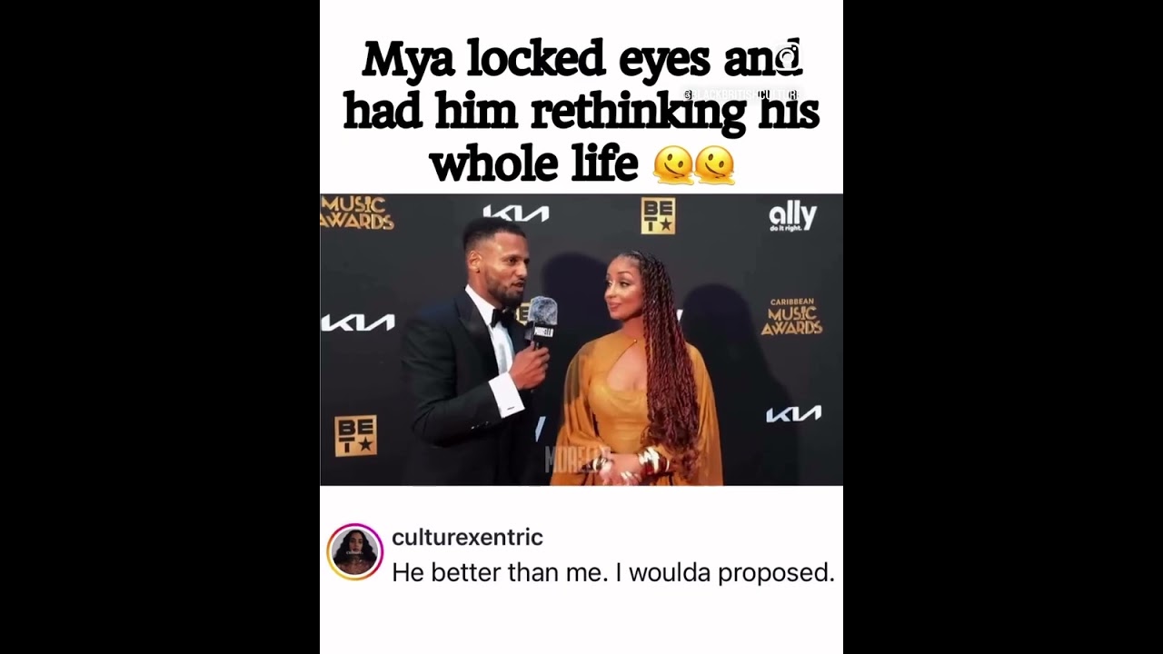 Mya locked eyes with him had him rethinking his whole life
