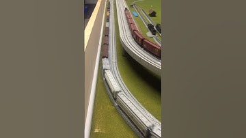 Second Kato N-Scale Layout Video Part 4-V13 and V16 on 4