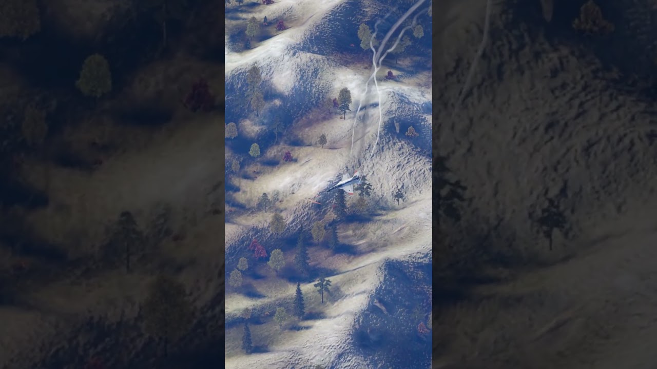 High Speed Jet Action! Epic Mountain Explosion!