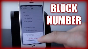 How To Block And Unblock Numbers On The iPhone - iPhone Tips