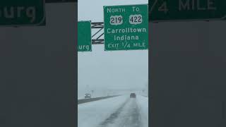 Winter Storm Ember making its face shown across the mountains of Pa #snow #pennsylvania #snowstorm