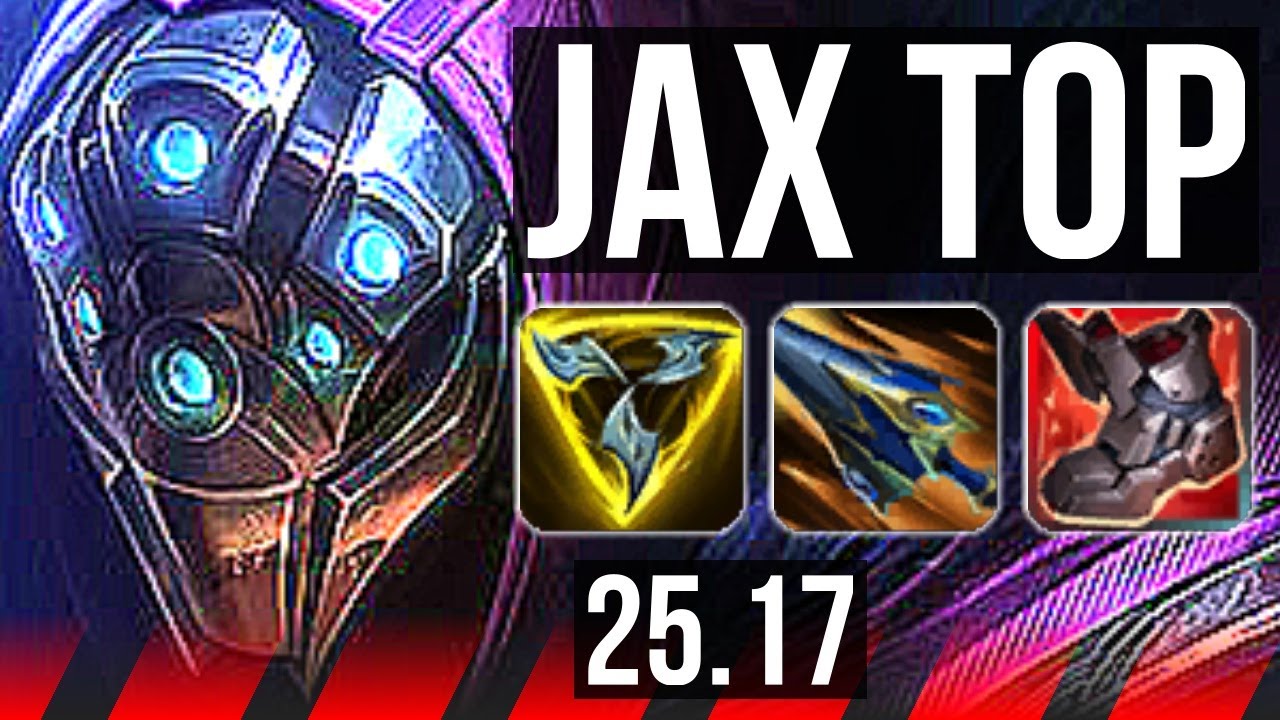 JAX vs GANGPLANK (TOP) | KR Master | 25.17